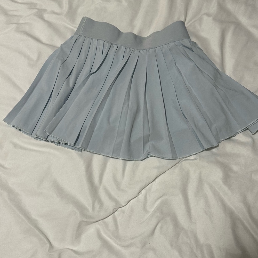 Elegant Blue TNA Tennis Skirt